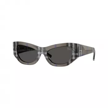 Burberry BE4450U414787 moteriški akiniai nuo saulės Dark Havana/Dark Grey 54/19/140 mm