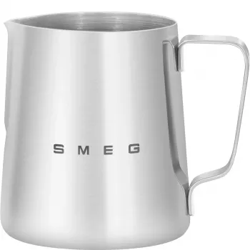 Smeg CMMJ01 pieno plakimo ąsotis 50-ųjų stiliaus, sidabrinis, nerūdijančio plieno