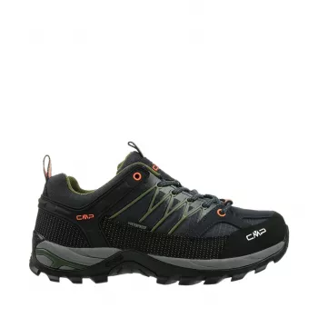 CMP Rigel Low vyriški žygio batai - Anthracite/Orange Fluo, EU 43