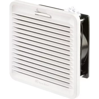 Finder 7F.20.9.024.2055.0 filtro ventiliatorius 24 V DC, 7 W, 100 m³/h, IP54, 155 x 155 x 66,2 mm