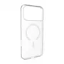 PURO Mag Cover Apple iPhone 17 Pro dėklas - permatomas pilkas rožinis PUIPC17P6303MAGTRGRS