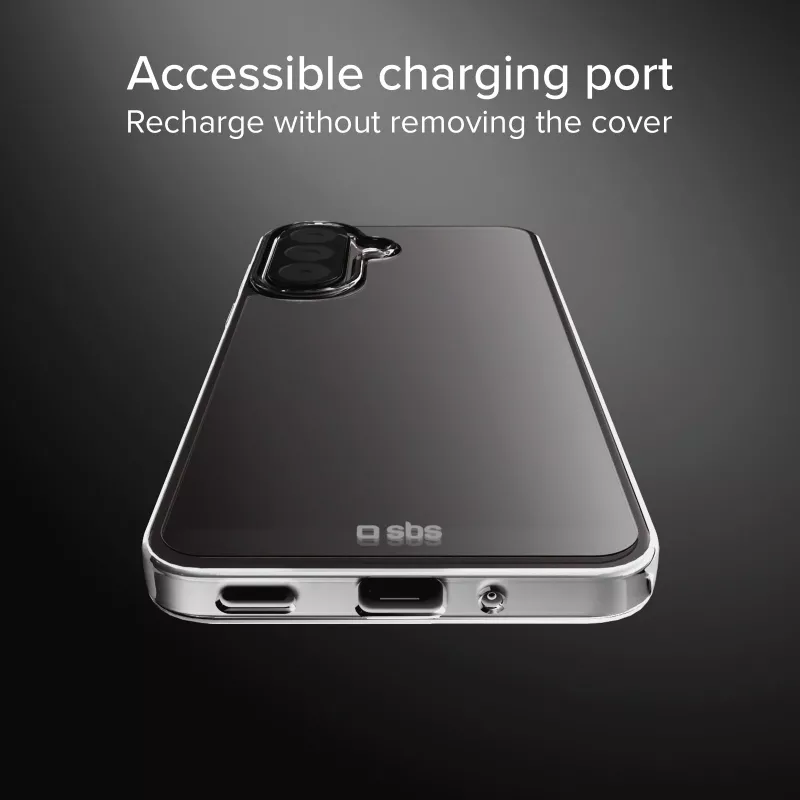 SBS Mobile permatomas TPU galinis dangtelis, skirtas Samsung Galaxy A37 TED3OCOVSAA37