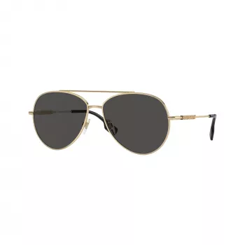 Burberry moteriški akiniai nuo saulės BE3147 Cat Eye, tamsaus Havana rėmeliai, rudi gradientiniai lęšiai, 58 mm BE3147-110987