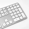 Matias USB-C laidinė klaviatūra Mac kompiuteriui - sidabrinė - U.S. versija (FK316CS)