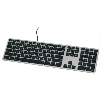 Matias Wired USB-C Keyboard for Mac - Space Gray - U.S. Version FK316CB