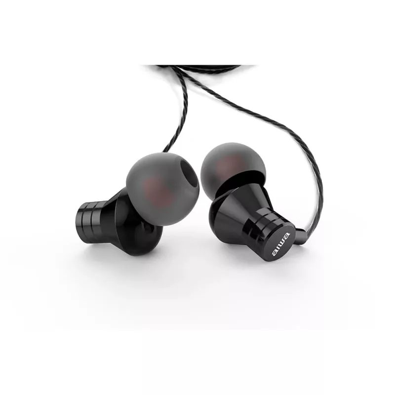 AIWA ESTM-50USB-C/BK ausinės su mikrofonu, USB-C, juodos