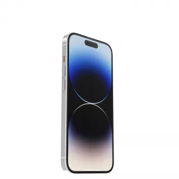 OtterBox Trusted Glass ekrano apsauga Apple iPhone 14 Pro Max - grūdintas stiklas, skaidrus, 9H kietumas, antimikrobinė, oleofobinė, lengvas įdiegimas su Screen Machine 77-88923