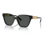Versace moteriški akiniai nuo saulės VE4471BGB187 juodi/pilki 56mm