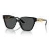 Versace moteriški akiniai nuo saulės VE4471BGB187 juodi/pilki 56mm