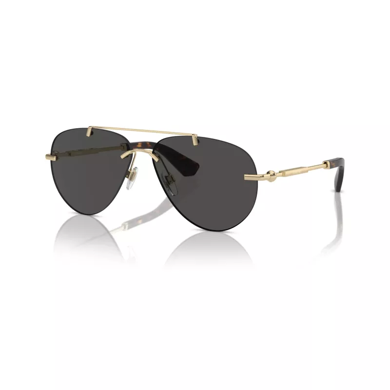 Burberry BE3151 moteriški kačių akies formos akiniai nuo saulės, tamsiai havajinio rašto rėmelis, rudi gradientiniai lęšiai, 60 mm BE3151-110987