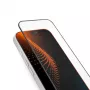 SBS D3O Full Cover grūdintas stiklas iPhone 18 Pro su aplikatoriumi