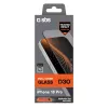 SBS D3O Full Cover grūdintas stiklas iPhone 18 Pro su aplikatoriumi