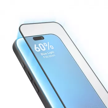 SBS Anti Blue Full Cover grūdintas stiklas iPhone 18 Pro ekrano apsaugai