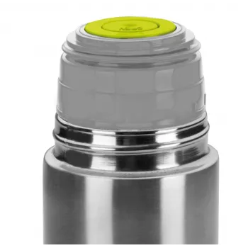 IBILI nerūdijančio plieno vakuuminė termostatinė kolba, 1000 ml, šlifuotas sidabras