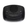 AIWA CR-09J FM radijo laikrodis su dvigubu žadintuvu, LED ekranu, juodas