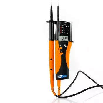 HT Instruments HT8 dvipolis įtampos testeris CAT III 690 V, CAT IV 600 V su garsine indikacija, juostiniu grafiku, LCD, LED 1009600