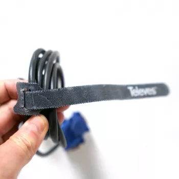 Televes KBL kibiosios juostos kabelių rišimui, 10 vnt., juodos, 15 mm x 250 mm 200102