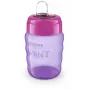 Philips AVENT Easy Sip mokomasis puodelis 9m+ 260ml silikoniniu snapeliu, rožinis