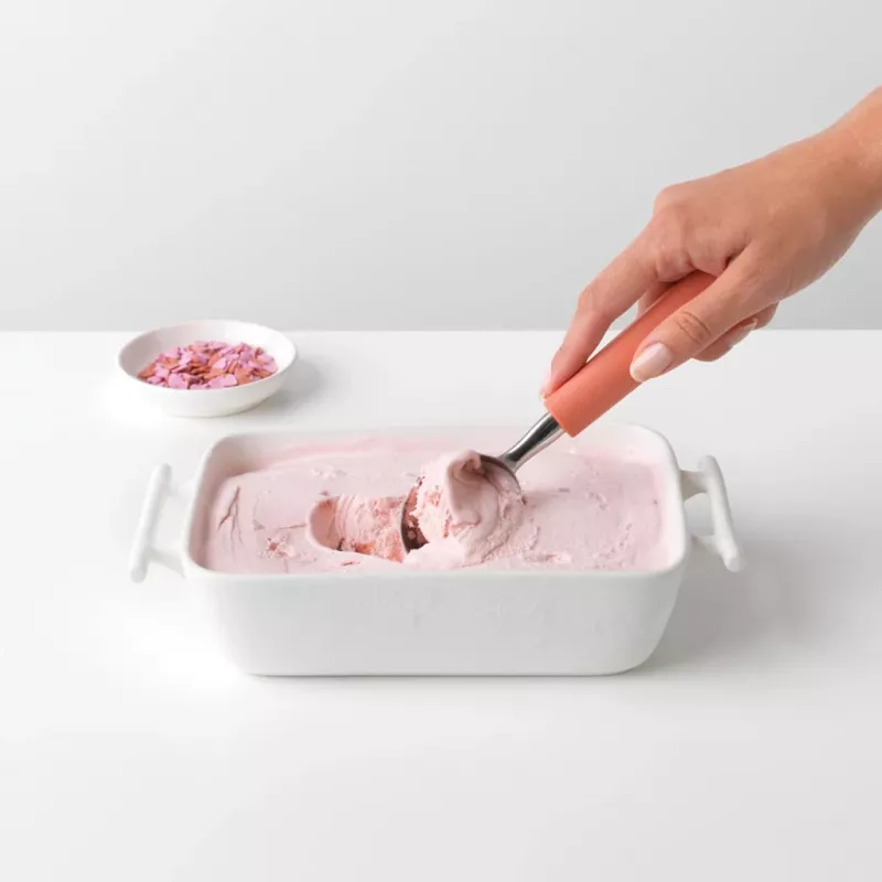 Brabantia Tasty+ ledų semtuvas, terakotos rožinės spalvos
