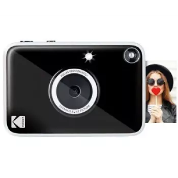 Kodak RODOMATICPBK skaitmeninis momentinis fotoaparatas su spausdintuvu 10MP ir įmontuota blykste (juodas)