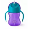 Philips Avent lankstaus šiaudelio puodelis 200 ml, 9m+, violetinis