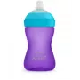 Philips AVENT My Grippy minkštas snapelis mokomasis puodelis 300 ml, 9m+, purpurinis
