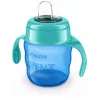Philips AVENT Easy Sip mokomasis puodelis su rankenėlėmis, 6 mėn.+, 200ml, silikoninis snapelis, žalias