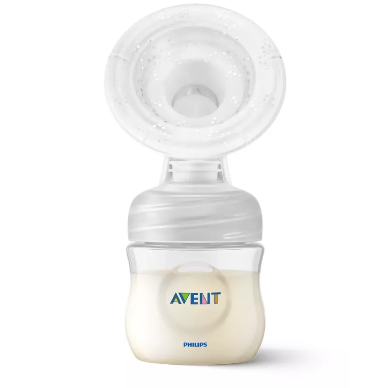 Philips Avent Lotus rankinis pieno siurbliukas su rinkiniu