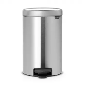 Brabantia NewIcon pedalinė šiukšliadėžė 12L Matt Steel
