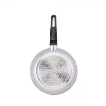 Brabantia Indu+ 24 cm nepriedegi keptuvė, kalta aliuminio, juoda