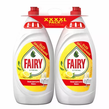 FAIRY Lemon indų ploviklis, dvigubas paketas, 2 x 1350 ml