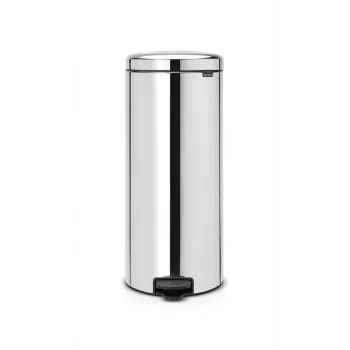Brabantia NewIcon pedalų šiukšliadėžė 30L Brilliant Steel