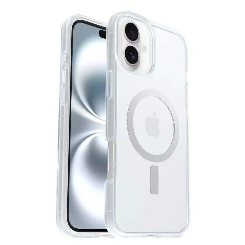 OtterBox React MagSafe dėklas Apple iPhone 16 Plus - permatomas