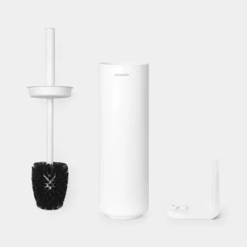 Brabantia ReNew tualeto šepetys su laikikliu, Mineral White