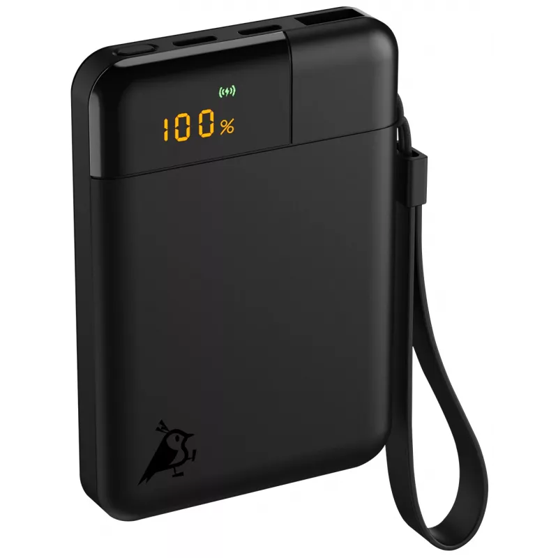Aqiila Powerbird B5 nešiojamas įkroviklis (power bank) 12W juodas 5000 mAh (AQPBPBIB5BBK935)