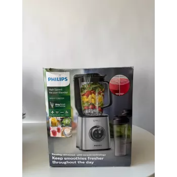 Philips 1400W vakuuminis blenderis HR3756/00-B su 2L talpa ir 0,6L kelionine taure