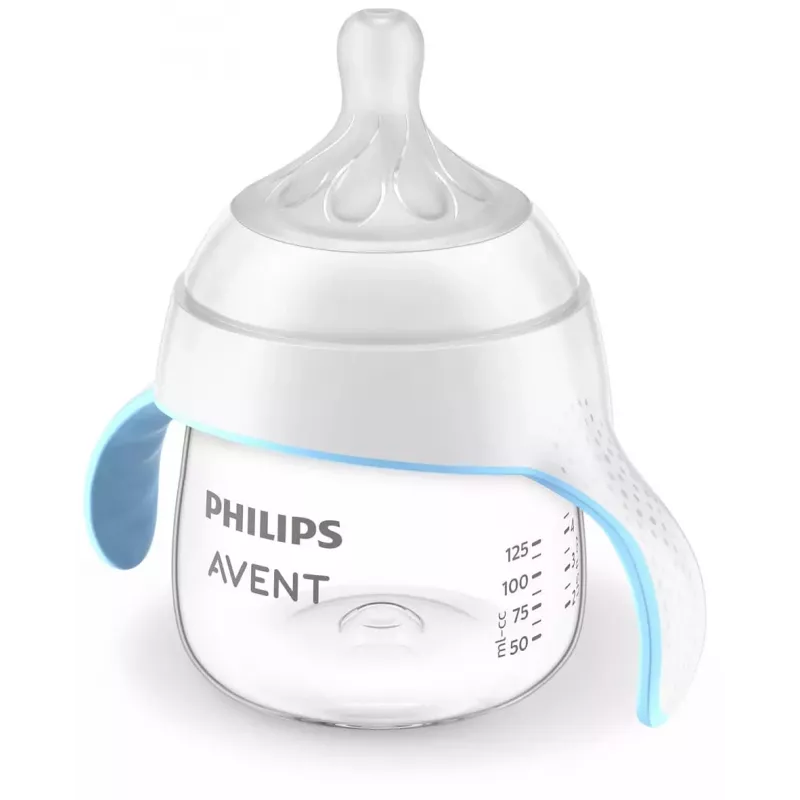 Philips Avent Natural Response mokomasis puodelis 150 ml, vidutinio srauto kandiklis, 6 mėn.+
