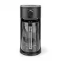Gastronoma 18100004 ledinės kavos ir arbatos viryklė, 2,5 L, 1500 W, juoda/nerūdijantis plienas