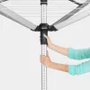 Brabantia Lift-O-Matic 50 m skalbinių džiovintuvas, Metallic Grey