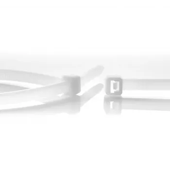 WKK nailono laidų rišikliai, natūralios spalvos, 200 x 4,8 mm, 100 vnt. 110126971