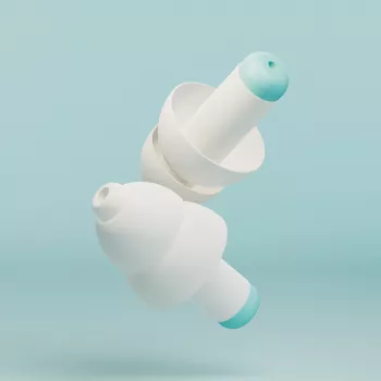 Alpine Pluggies Kids ausų kištukai 26 dB SNR daugkartiniai permatomi 2863099