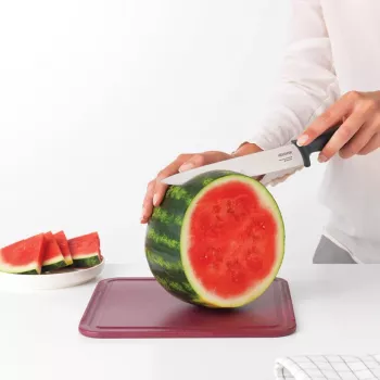 Brabantia Profile mėsos pjaustymo peilis 20 cm, tamsiai pilkas