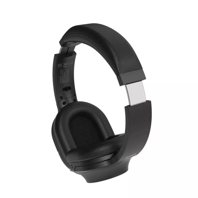 AIWA HST-220BT belaidės ant ausų Bluetooth ausinės, juodos