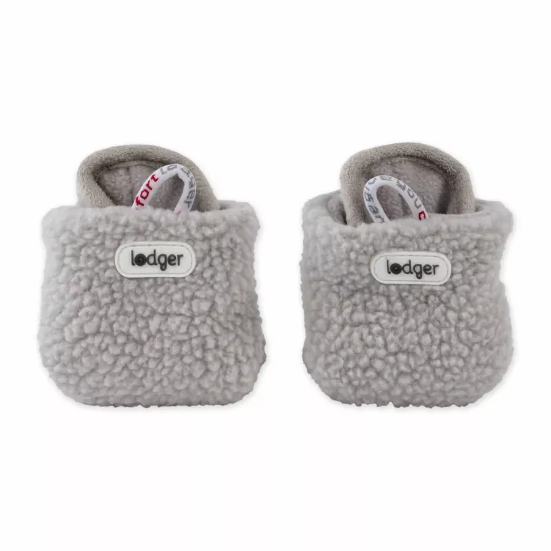 Lodger Slipper Teddy kūdikių šlepetės, Storm, 6-12 mėn., neslystančios