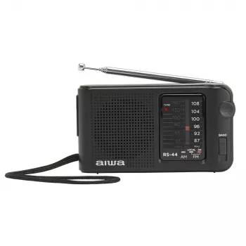 AIWA RS-44 kišeninis radijas AM/FM, juodas