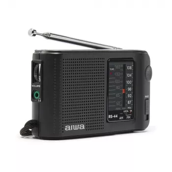 AIWA RS-44 kišeninis radijas AM/FM, juodas