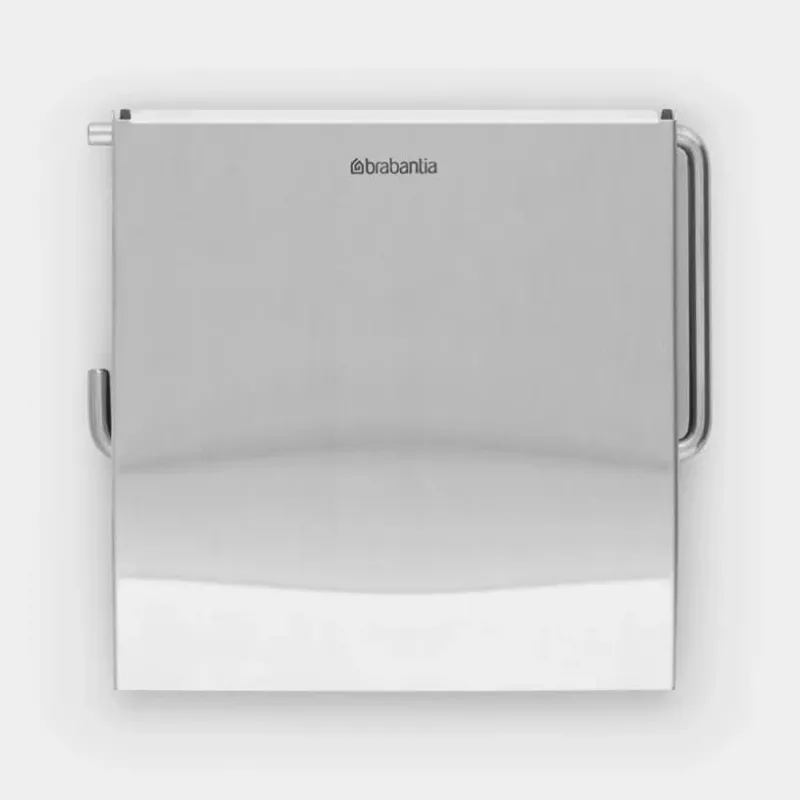 Brabantia 385322 sieninis tualetinio popieriaus laikiklis, matinis plienas