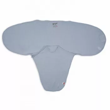 Lodger Bundler Solid Cotton kūdikio vystyklai, Blue Fogg