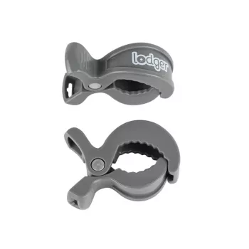 Lodger Clip Swaddler Clips segtukai medvilniniam vystyklui (2 vnt.), Carbon