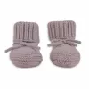 Lodger Slipper Merino Wool kūdikių šlepetės, rožinės, 6-12 mėn.